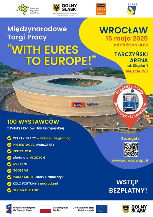 Obrazek dla: 15.05.2025 r. - Międzynarodowe Targi Pracy - Wrocław