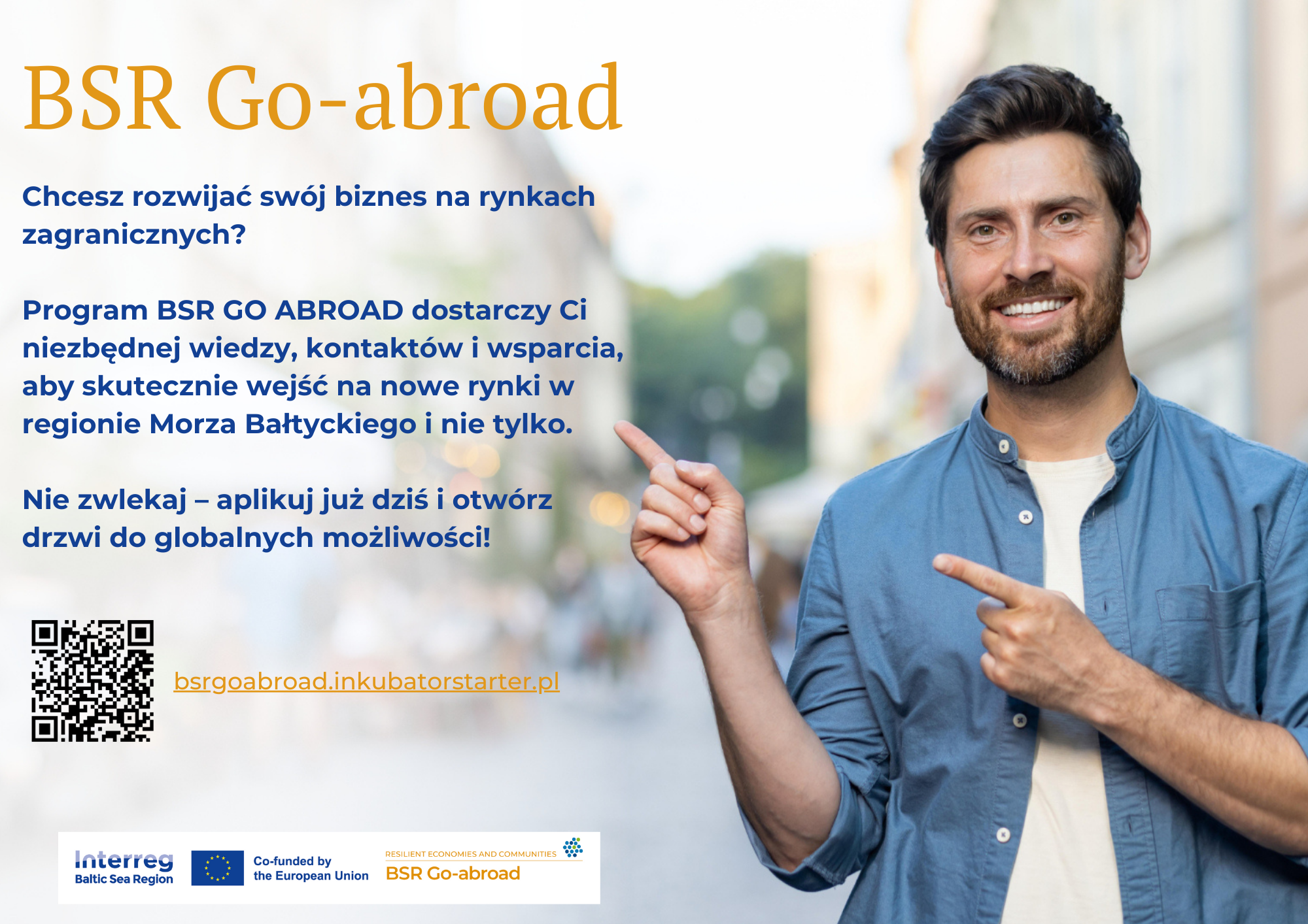 Zdjęcie artykułu Chcesz rozwijać swój biznes na rynkach zagranicznych? Weź udział w BSR Go-Abroad