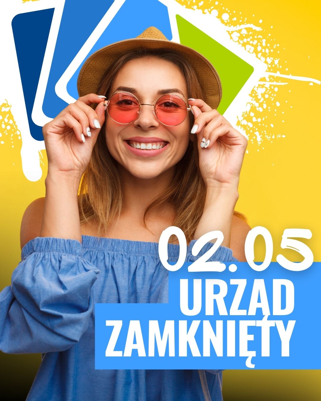 PRZYPOMINAMY, ŻE 2 MAJA URZĄD JEST NIECZYNNY. WRACAMY 5 MAJA :)