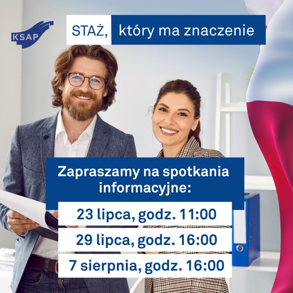 Terminarz informacyjnych spotkań online