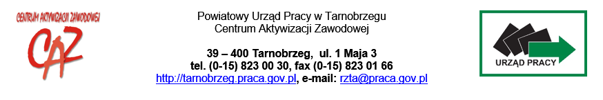 LOGO Centrum Aktywności Zawodowej